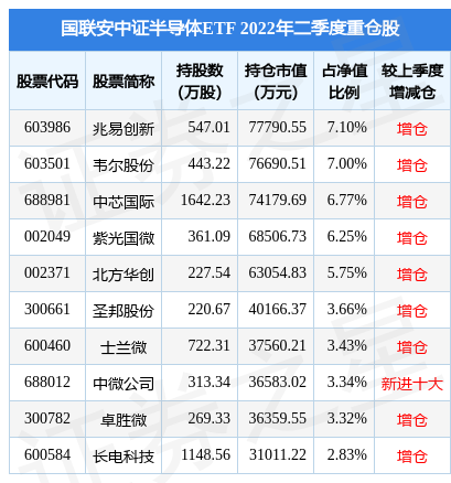 9月2日基BBIN金快报：国联安中证半导体ETF最新净值09286涨148%(图2)