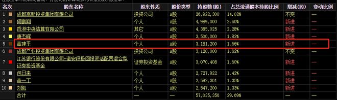 BBIN BBIN宝盈AI算力大牛股发布年报：前十大流通股东大换血 牛散章建平入驻(图5)